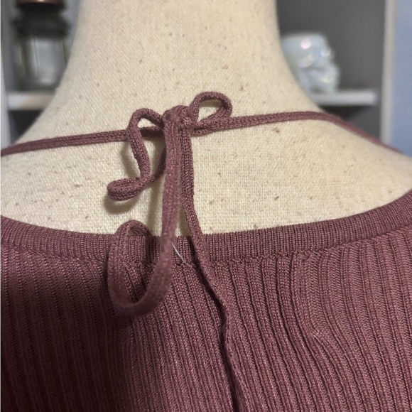 🛍Bundle sale🛍Heartloom Dusty Rose Halter Neck Sweater small - Picture 8 of 12